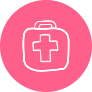 Equality Care logo with a medical kit icon in the middle
